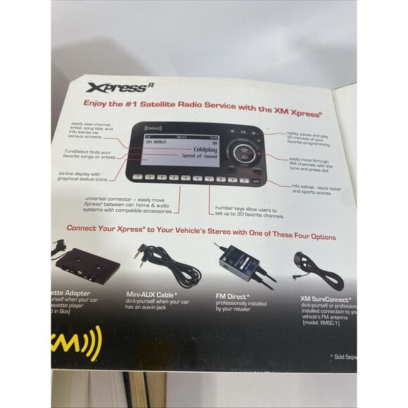 Audiovox XpressR XMCK20P For XM Car & Home Satellite Radio Receiver - Picture 6 of 7